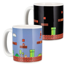 „Paladone Super Mario Bros“ šilumą keičiantis puodelis „Paladone Super Mario Bros“ šilumą keičiantis puodelis
