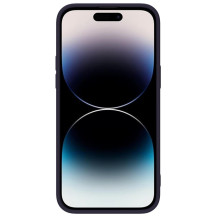 Nillkin CamShield Silky Magnetic Silicone Case for Apple iPhone 14 Plus dark purple