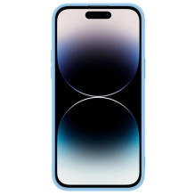 Nillkin CamShield Silky Magnetic Silicone Case for Apple iPhone 14 Pro Max light blue