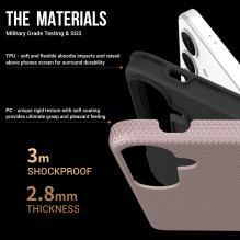 Perfectionists Triangle Case Samsung A266 A26 5G Rose Gold