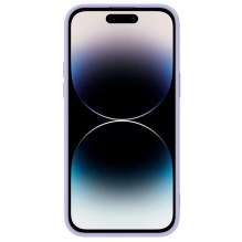 Nillkin CamShield Silky Silicone Case for Apple iPhone 15 Plus Light Purple