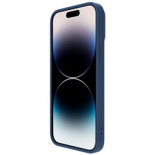 Nillkin CamShield Silky Silicone Case for Apple iPhone 15 Plus Dark Blue