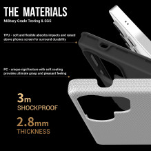 Perfectionists Triangle Case Samsung S938 S25 Ultra Silver