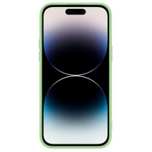 Nillkin CamShield Silky Silicone Case for Apple iPhone 15 Pro Max light green