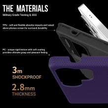 Perfectionists Triangle Case Samsung S938 S25 Ultra Purple