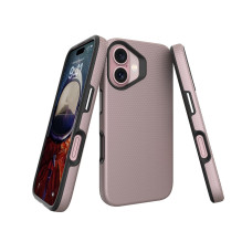 Perfectionists Triangle Mag Case for Apple iPhone 15 rose gold