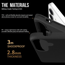 Perfectionists Triangle Case Samsung A556 A55 5G black
