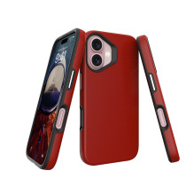 Dėklas Perfectionists Triangle Mag Case Apple iPhone 13 / 14 raudonas