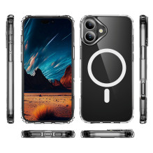 Dėklas Perfectionists Clear Mag Case Apple iPhone 16 Plus skaidrus