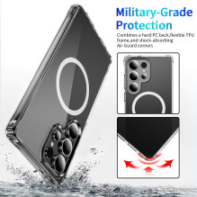 Perfectionists Clear Mag Case Samsung S931 S25 transparent
