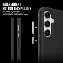Perfectionists Triangle Case Samsung S926 S24 Plus / S936 S25 Plus black