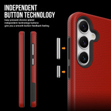 Perfectionists Triangle Case Samsung G991 S21 5G red
