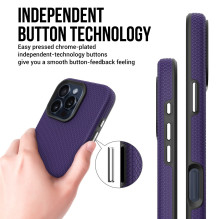 Perfectionists Triangle Mag Case Apple iPhone 17 purple