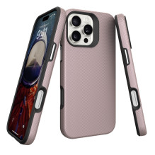 Perfectionists Triangle Mag Case Apple iPhone 17 Pro Max rose gold