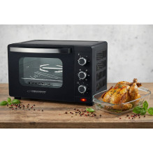 Esperanza EKO006N Mini oven with convection and spit 25 l 1600W Black