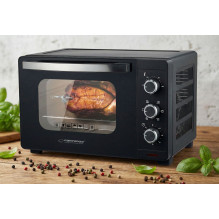 Esperanza EKO006N Mini oven with convection and spit 25 l 1600W Black