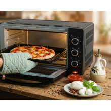 Esperanza EKO006N Mini orkaitė su konvekcija ir iešmu 25 l 1600 W Juoda