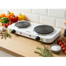 Esperanza EKH014W Electric cooker 2 zones White Esperanza EKH014W Electric cooker 2 zones White