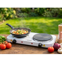 Esperanza EKH014W Electric cooker 2 zones White Esperanza EKH014W Electric cooker 2 zones White