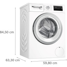 Bosch WAN2813APL skalbimo mašina su priekiniu pakrovimu, 4 serija, 8 kg, 1400 aps./min., balta
