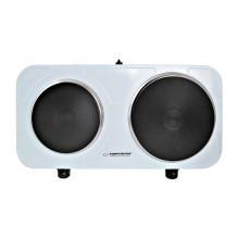 Esperanza EKH014W Electric cooker 2 zones White Esperanza EKH014W Electric cooker 2 zones White