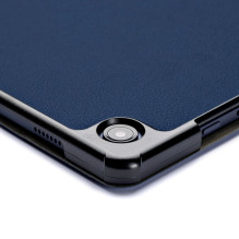 Dėklas Reach Smart Leather Lenovo Tab P12 12.7 TB370 tamsiai mėlynas