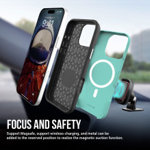 Perfectionists Triangle Mag Case Apple iPhone 17 Pro green
