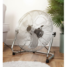 Circulation fan 18'' ESPERANZA EHF006 CYCLONE Chrome