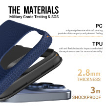 Perfectionists Triangle Mag Case Apple iPhone 17 dark blue