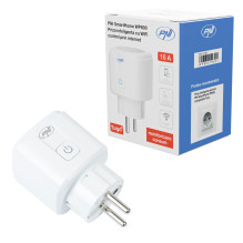 „PNI SmartHome WP800“ išmanusis kištukas su „Wi-Fi“ internetu, „Tuya Smart App“, suderinamas su „Amazon Alexa“ ir „Googl „PNI SmartHome WP800“ išmanusis kištukas su „Wi-Fi“ internetu, „Tuya Smart App“, suderinamas su „Amazon Alexa“ ir „Googl