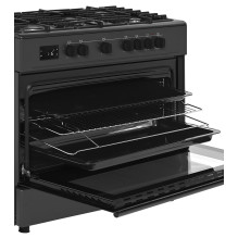 Ravanson KWGE-K90 Cheff Modern Black dujinė ir elektrinė viryklė (juoda)