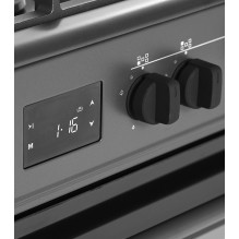 Ravanson KWGE-K90 Cheff Modern Black dujinė ir elektrinė viryklė (juoda)