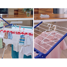 Leifheit 81520 laundry drying rack Pegasus 200 Solid Blue, White Leifheit 81520 laundry drying rack Pegasus 200 Solid Blue, White