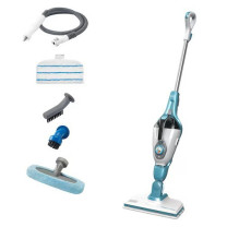 „Black Decker FSMH1321“ garinis valytuvas, garinė šluota, 0,5 l, 1300 W, mėlyna, balta