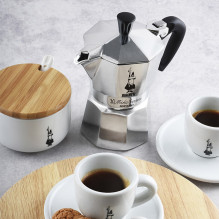 Bialetti Moka Express Moka puodas 0,55 L Juoda, Sidabrinė