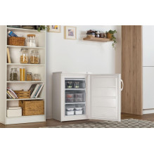 Gorenje F492PW šaldiklis Šaldiklis su vertikaliu pastatomis, laisvai pastatomi, 82 LF, balta