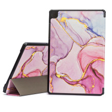 Case Reach Smart Leather Samsung X210 / X215 / X216 Tab A9 Plus 11.0 / X230 / X235 / X236 Tab A11 Plus 11.0 marble