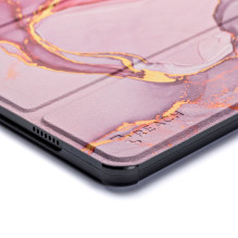 Case Reach Smart Leather Samsung X210 / X215 / X216 Tab A9 Plus 11.0 / X230 / X235 / X236 Tab A11 Plus 11.0 marble