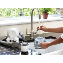 „Black Decker PD1820LF“ rankinis dulkių siurblys, juodas, chromuotas, be maišelio