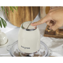 Salter EK6686CRMVDE Retro Food Chopper