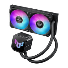 ASUS TUF GAMING LC III 240 ARGB procesorius „viskas viename“ skysčio aušintuvas, 12 cm, juodas ASUS TUF GAMING LC III 240 ARGB procesorius „viskas viename“ skysčio aušintuvas, 12 cm, juodas