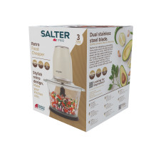 Salter EK6686CRMVDE Retro Food Chopper