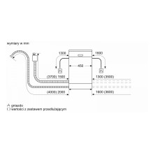 BOSCH SPV4HKX10E - įmontuojama indaplovė