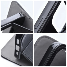 Dėklas Smart Magnetic Xiaomi Poco F4 GT juodas Dėklas Smart Magnetic Xiaomi Poco F4 GT juodas