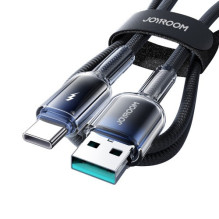 USB Kabelis Joyroom 'S-A42' juodas 'Type-C' 120cm