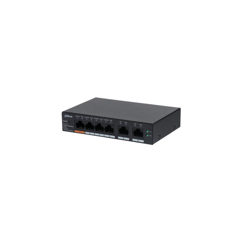 SwitchDAHUACS4006-4GT-60Type L2Desktop / pedestalPoE ports 460 WattsDH-CS4006-4GT-60