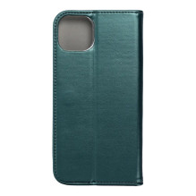 Dėklas Smart Magnetic Samsung S731 S25 FE tamsiai žalias Dėklas Smart Magnetic Samsung S731 S25 FE tamsiai žalias