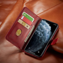 Dėklas Wallet Case Apple iPhone 7 / 8 / SE 2020 / SE 2022 raudonas Dėklas Wallet Case Apple iPhone 7 / 8 / SE 2020 / SE 2022 raudonas