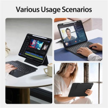 Keyboard case Dux Ducis DK Apple iPad Pro 13 2024 / 2025 black Keyboard case Dux Ducis DK Apple iPad Pro 13 2024 / 2025 black