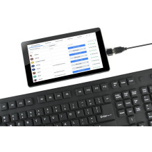 KLAVIATŪRA FLEXIBLE USB ENG / BLACK KB-109F-B GEMBIRD KLAVIATŪRA FLEXIBLE USB ENG / BLACK KB-109F-B GEMBIRD